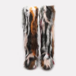 New Woman Boots High Boots Over-the-knee Fur Snow Boots Women's Fashion Warm Wool-like Boots Plus Velvet Padded Winter Boots