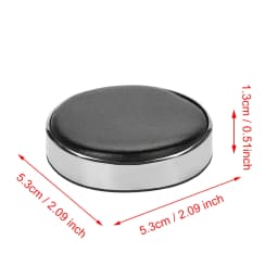 Watch Movement Casing Cushion Leather Protective Pad Holder for Watchmaker Watch Part Glass Repair Battery Change Tool 53/70mm