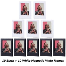 5-20PCS Assorted Color Free Combination Magnetic Photo Frame For Fujifilm Instax Mini Film Intax Mini 12 11Film Mini 8 7s 70 90