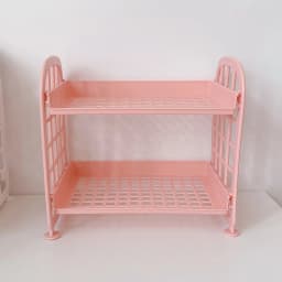 High Appearance Horizontal Desktop Storage Shelf Simple Multi-storey Dormitory Storage Shelf Computer Office Available