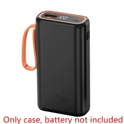 2*21700 DIY Power Bank Case Super Fast Charging External Battey Charger Shell Welded With LCD Digital Display For Smartphone New