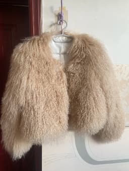New Pattern Plus Size Dark Brown color Mongolia Sheep Fur Jacket Women Real Fur Jacket Female Winter Warm Outerwear
