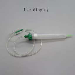 3cc 5cc 10cc 30cc/55CC Air Tube Tip Dispenser Syringe Barrel Needle Tip US Style Valve Connection Adapter