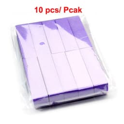 2/5/10Pcs Colorful Buffing Sanding File Block Pedicure Manicure Care Nail Art Sponge Buffer Block Polish Manicure Pedicure Tools