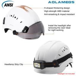 Construction Safety Helmet with Visor DIY Stickers For Engineer ABS Hard Hat Industrial Work Cap Rescue Head Protection CE ANSI