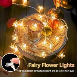 3-10M Warm White Cherry Blossom Light String LED Fairy String Lights for Wedding Party Indoor Garden Home Decorations