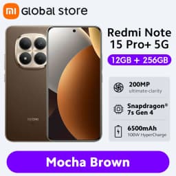 Global Version Xiaomi Redmi Note 15 Pro Plus 5G Smartphone 6500mAh 100W Hypercharge Snapdragon 7s Gen 4 CPU 6.83" AMOLED display
