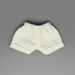 Only clothes, no dolls for 17cm labubu denim shorts 15cm figurine Labubu universal summer shorts Versatile and changeable pants