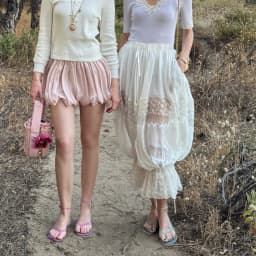 Women Lace Patchwork Loose Bloomers Pants Ruffle High Waist Lady Trousers Fashion Beach Long Balloon Puffy Bloomers Long Pant