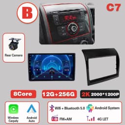Android 16 For Fiat Ducato 2005-2025 Citroen Jumper Peugeot Boxer Dodge Ram carplay radio auto android head unit multimedia play