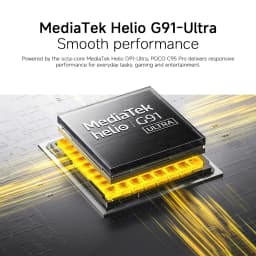 POCO C95 Pro Global Version Smartphone Helio G91-Ultra 7500mAh 45W Turbo Charging 120Hz 50MP 6.9" Display