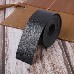 Microfiber Leather Tape Lychee Patte Soft Leather Cord for DIY Handmade Jewelry Bag Accessories Clothing Belt (2 Meters/Pieces)