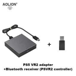 AOLION PS5 VR2 PC Converter Adapter Kit - Virtual Reality Gaming Adapter for PS5 to PC