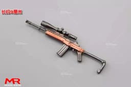 1/12 Scale Mini Sniper Rifle Gun Model AKM M4A1 98K Scene Accessories Fit 6'' Male Female Soldier Action Figure Body