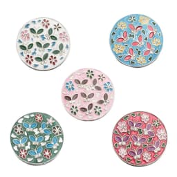 Folding bag handbag hook purse tote flower shape metal bag table hanger holder