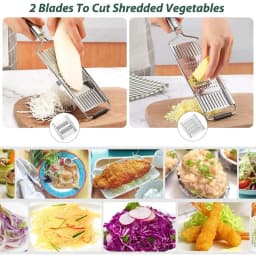 Grater for Vegetable Shredder Cabbage Stainless Steel Kitchen Slicer Mandolin Cutter Multifunctional Chopper Home Accessories