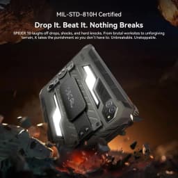 Blackview OSCAL SPIDER 10 Rugged Tablet 11” HD+ IPS 8GB 256GB 20000mAh 16MP Rear Camera Android 15 GPS GLONASS BeiDou Galileo