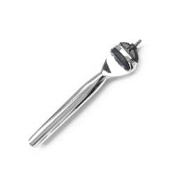 Men Manual Care Silver Metal Shaver Handle 5-Layer Stainless Steel Safty Razor Blade Suit For G-series F5 Power