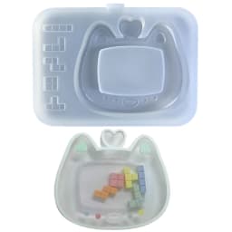 Resin Shaker Molds Silicone Resin Casting Molds Epoxy Quicksand Molds for DIY Pendant Charms Jewelry Making Accessories