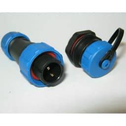 SP16 Series Waterproof Socket Connector Available in 2 3 4 5 7 and 9 Pin Configurations for Secure Connections
