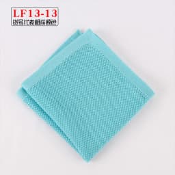 Knitting Wool Men's Solid Black Pocket Square Suit Formal Dress Accessories Small Scarf Towel Wedding Chest Handkerchief 25.5cm