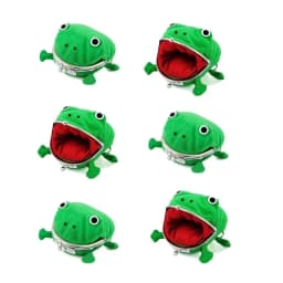 Plush Frog Coin Purse Halloween Costume Ninja Theme Party Gift Anime Ninja Wallet