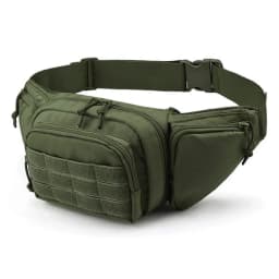 New Outdoor Multi functional Invisible Waist Attachment Bag for Men's Sports Storage Waist Bag Outdoor Tool Kit