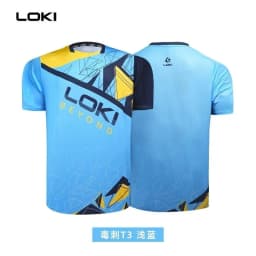LOKI Table Tennis Jerseys Training T-Shorts New Style Absorb Sweat Comfort Top Quality Ping Pong Shirt Cloth Sport