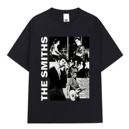 The Smiths The Queen Is Dead T Shirt 1980's Indie, Morrissey Oversized T-shirt Vintage Punk Rock Band T-shirts Streetwear Unisex