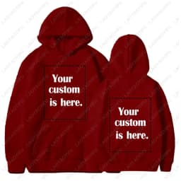 2025 Student Casual Customized Printed Text DIY Hoodie Custom Personalized Hoody Custom Hoodies Text Sweatshirt Tops
