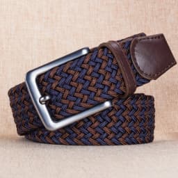 New Men Belt High Quality Patchwork Color Canvas Men‘s Belts Unperforated Alloy Pin Buckle Men Nylon Belts Sport Jeans Bels
