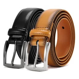 2025 Men Belts Pin Buckle Metal Automatic Buckle Belt Genuine Leather Male Belt Strap Male Black Coffee Brown WaistBelts for Men