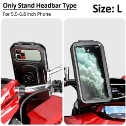 Motorcycle Wireless Charger Holder QC 3.0 Fast Charging Motorbike Phone Waterproof Cellphone Bicycle Stand For iPhone Samsung