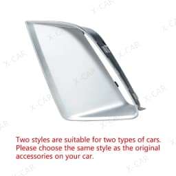 For Audi RS6 2011-2018 Front Bumper Fog Light Lamp Trim Molding Cover Frame Shell Cap Hood Lid For Audi RS7 2009 2010 2011-2018
