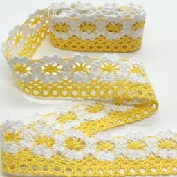 5Yards 1-6cm Crocheted Webbing Cotton Lace Trims for Handmade DIY Sewing Garments Accessories Wedding Deco Gift Floral Packing