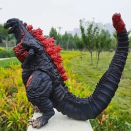2024 New Godzilla VS King Kong Action Anime Figurie Large Godzilla King Ghidorah Soft Glue Monster Doll Model Ornaments Toys