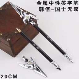 Mo Dao Zu Shi Anime Manga Peripheral Office Supplies Metal Pen The Untamed Animation Derivatives Knife Sword Model Pens