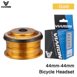 VIARON Bicycle Headset 4455ST/4456ST CNC 11/8"-11/2" Sealed Bearing Straight Tapered Tube Fork MTB Bike Headset