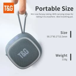Portable Bluetooth Speaker Radio FM Mini Wireless Waterproof Subwoofer Sound Box Music Caixa De Som Small Woofer Column Bass Mp3