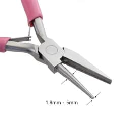Rolling Needle Pliers Curved Needle Small DIY 5-inch Mini Pliers Winding Pliers Jewelry and Jewelry Pliers Are Made