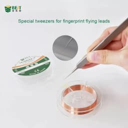 BST BST-18 BST-19 Ultra Precision Tweezers Fly Wire Clamping With Fine Tip Supper Sharp Needle BGA Motherboard Welding Forceps