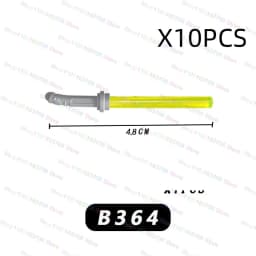 MOC Game Anime Cartoon Multi-colored Lightsaber Building Block Toy Children’s Gift Accessory Educational Toy PJB349-365