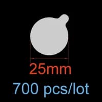 Aluminium Foil Sealing Sticker With Handle for Hose Cosmetics Bottle Chemical Tube Mouth Jar Opening Liquid Container Cover