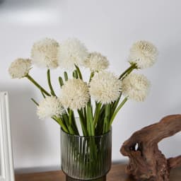 4/5pcs Artificial Flowers Plastic Onion Balls Bouquet Plant Home Decorative Simulation Dandelion Fake Flower Hotel Decoration
