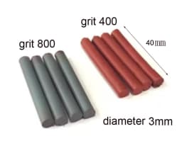 Dental Metal Alloy Grinding Mini Rubber Silicone Pin Polisher 3MM For Polishing Hard to Reach Area