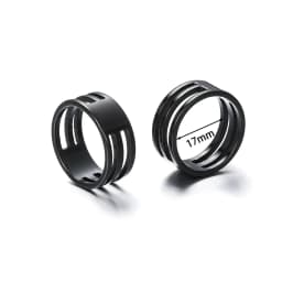 17/18/19mm Stainless Steel Jump Ring Opening Tools Closing Finger Rings Jewelry Tools For DIY Jewelry Making Findings