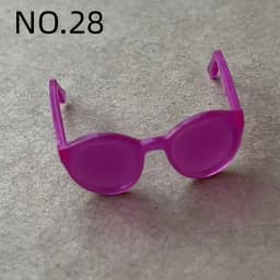 Candy Color 1/6 Doll Glasses Handrings DIY Doll Dressing Accessories Original Doll Decorations Part for Doll Making