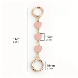 Exquisite Cute Wallet Shoulder Strap Extension Chain Women's Clutch Shoulder Bag DIY Decoration Extension Chain