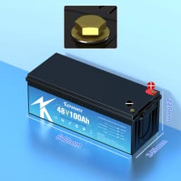 LiFePO4 Lithium Iron Phosphate Battery with BMS, 12V, 24V, 36V, 48V, 100Ah, 120Ah, 200Ah, for Golf Cart, EV, RV, Solar Energy