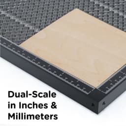 Acmer 400X400mm Universal Honeycomb Worktable For Air Assisted Cutting Dual Scale Laser Engraving Cutting Machine Accessories